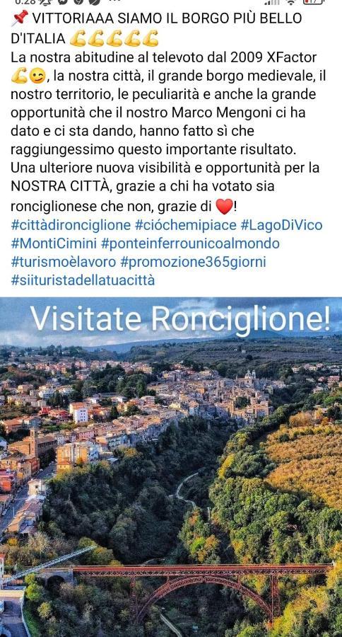 La Casina Di Karol Apartamento Ronciglione  Exterior foto